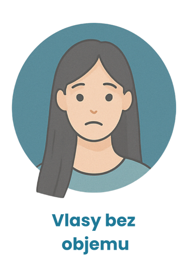 Vlasy bez objemu