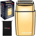 BABYLISS PRO FXFS2GE Double Foil Metal Shaver Gold