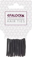 EFALOCK gumičky do vlasov pr. 25 mm čierne 10 ks