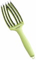 OLIVIA GARDEN Finger Brush Green Pistachio kefa na vlasy masážna 6-radová stredná