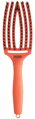 OLIVIA GARDEN Finger Brush Orange Spritz kefa na vlasy masážna 6-radová stredná