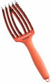 OLIVIA GARDEN Finger Brush Orange Spritz kefa na vlasy masážna 6-radová stredná