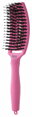 OLIVIA GARDEN Finger Brush Pink Granita kefa na vlasy masážna 6-radová stredná