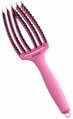 OLIVIA GARDEN Finger Brush Pink Granita kefa na vlasy masážna 6-radová stredná