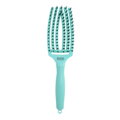 OLIVIA GARDEN Finger Brush Mint kefa na vlasy masážna 6-radová stredná