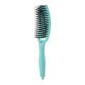 OLIVIA GARDEN Finger Brush Mint kefa na vlasy masážna 6-radová stredná