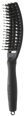 OLIVIA GARDEN Finger Brush Black kefa na vlasy masážna 4-radová malá