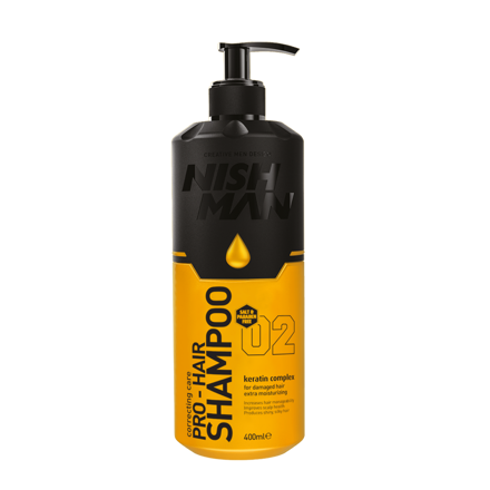 NISHMAN Hair Shampoo 400 ml