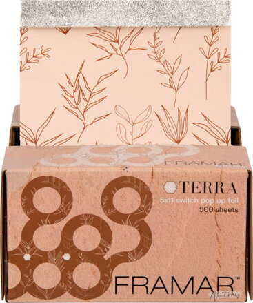 FRAMAR Terra alu-fólia so špeciálnym povrchom 500 listov šírka 13 cm x dĺžka 28 cm