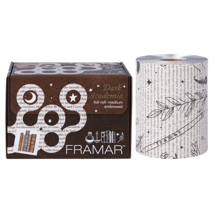 FRAMAR Dark Academia alu-fólia so špeciálnym povrchom šírka 12,7 cm x dĺžka 97,5 m