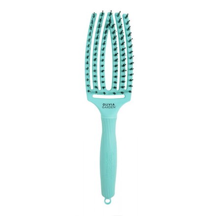 OLIVIA GARDEN Finger Brush Mint kefa na vlasy masážna 6-radová stredná