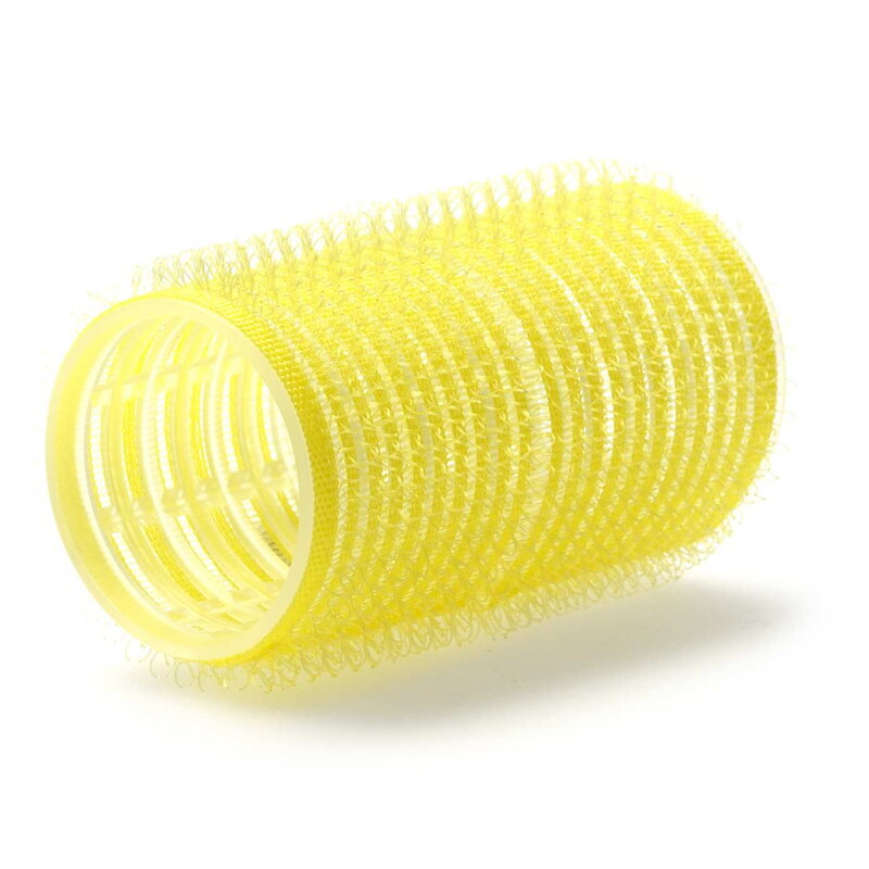 EFALOCK natáčky do vlasov samolepiace 12 ks - žlté 32 mm