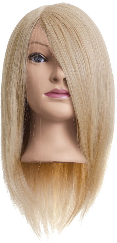 EFALOCK Emma cvičná (tréningová) hlava zlatá blond 40 cm EFALOCK Emma cvičná (tréningová) hlava zlatá blond 40 cm
