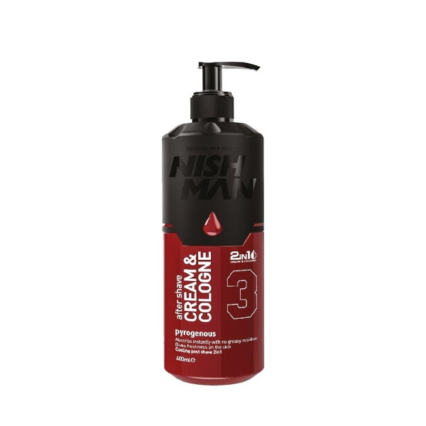 NISHMAN After Shave Cologne Cream Pyrogenous 400 ml NISHMAN After Shave Cologne Cream Pyrogenous 400 ml