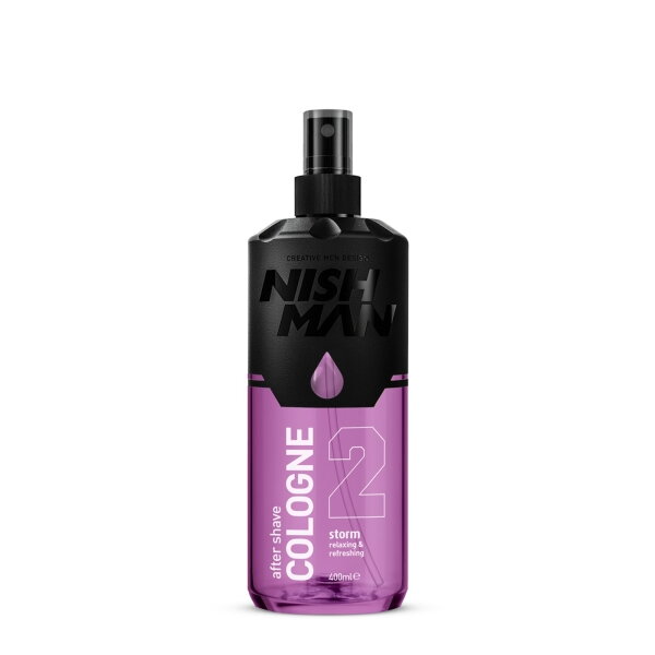 NISHMAN After Shave Cologne Storm 400 ml NISHMAN After Shave Cologne Storm 400 ml