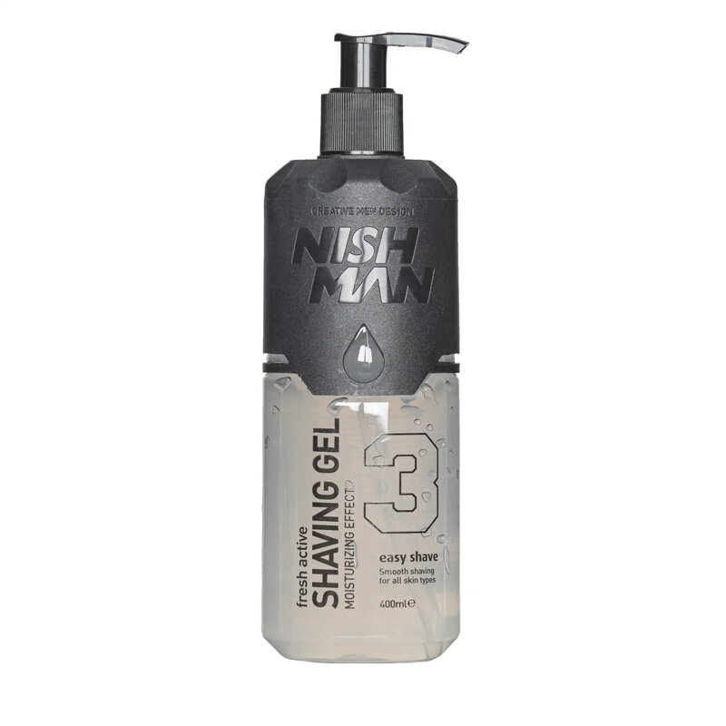 NISHMAN Shaving Gel Easy Shave 400 ml NISHMAN Shaving Gel Easy Shave 400 ml