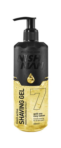 NISHMAN Shaving Gel Gold One 400 ml NISHMAN Shaving Gel Gold One 400 ml