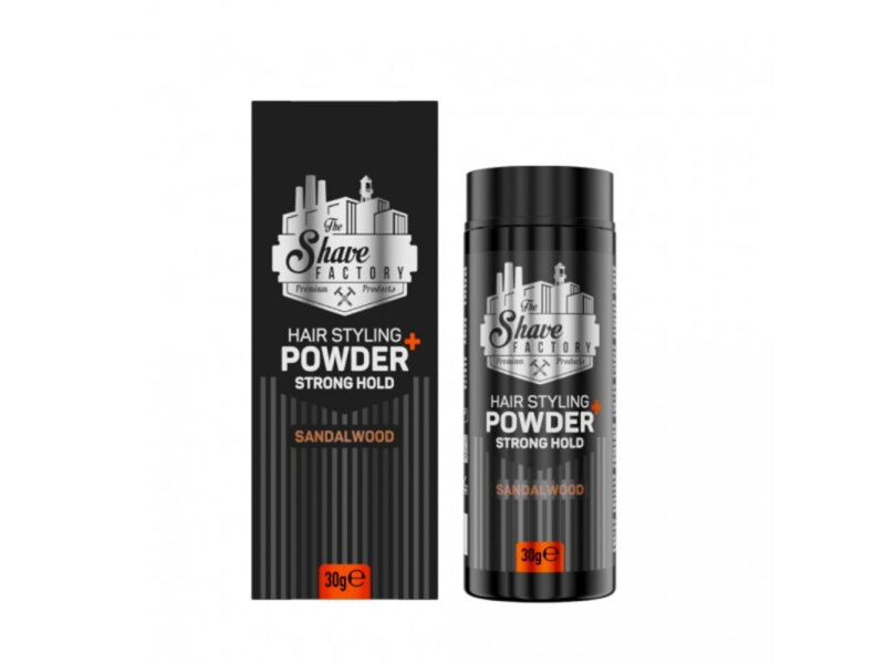 THE SHAVE FACTORY Hair Styling Powder Strong Hold 30 g THE SHAVE FACTORY Hair Styling Powder Strong Hold 30 g
