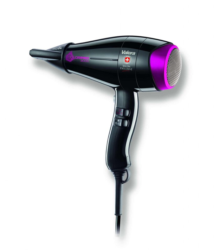 VALERA Color Pro 3000 Light profesionálny fén na vlasy čierny 2100 W s Rotocordom VALERA Color Pro 3000 Light profesionálny fén na vlasy čierny 2100 W s Rotocordom