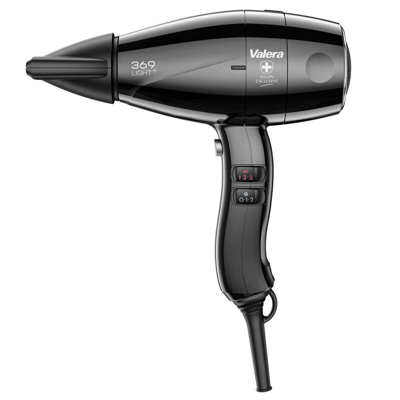 VALERA 369 Light Plus profesionálny fén na vlasy čierny 2100W s Rotocordom VALERA 369 Light Plus profesionálny fén na vlasy čierny 2100W s Rotocordom