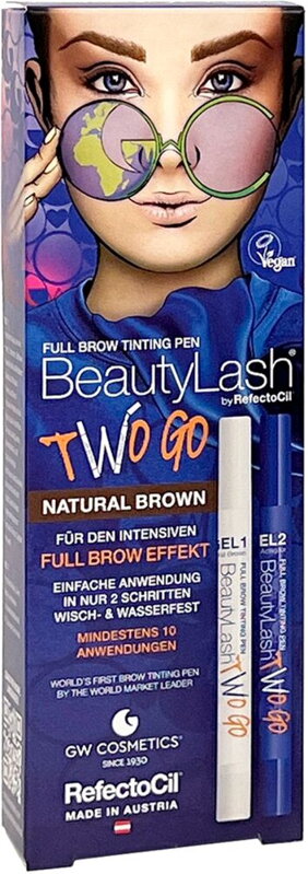 REFECTOCIL BeautyLash Full Brow Tinting Pen Two Go Natural Brown REFECTOCIL BeautyLash Full Brow Tinting Pen Two Go Natural Brown