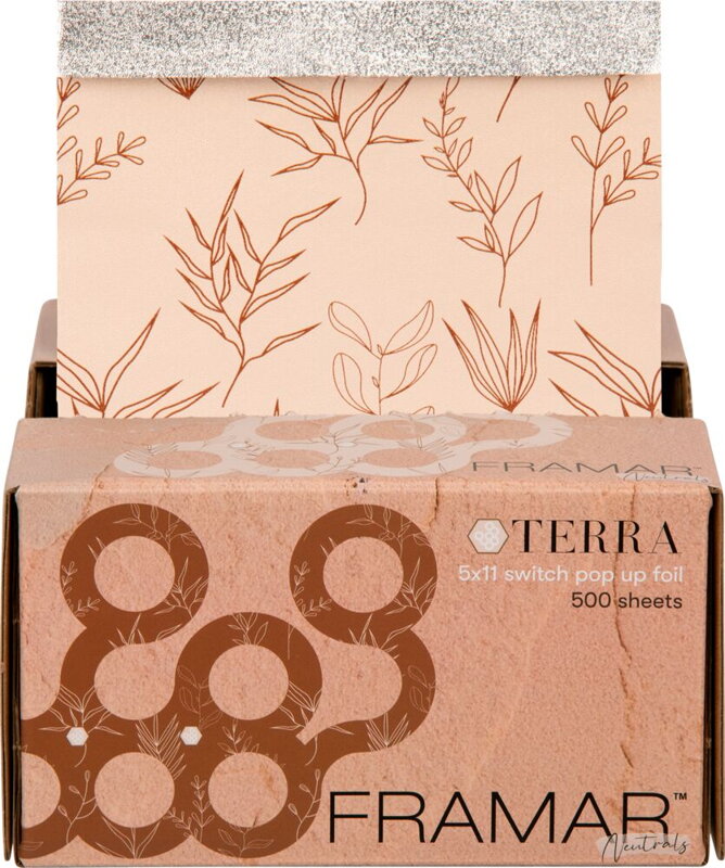 FRAMAR Terra alu-fólia so špeciálnym povrchom 500 listov šírka 13 cm x dĺžka 28 cm FRAMAR Terra alu-fólia so špeciálnym povrchom 500 listov šírka 13 cm x dĺžka 28 cm