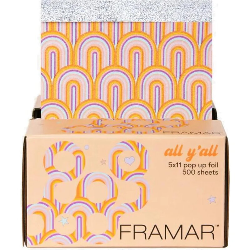 FRAMAR all y'all alu-fólia so špeciálnym povrchom 500 listov šírka 13 cm x dĺžka 28 cm FRAMAR all y'all alu-fólia so špeciálnym povrchom 500 listov šírka 13 cm x dĺžka 28 cm