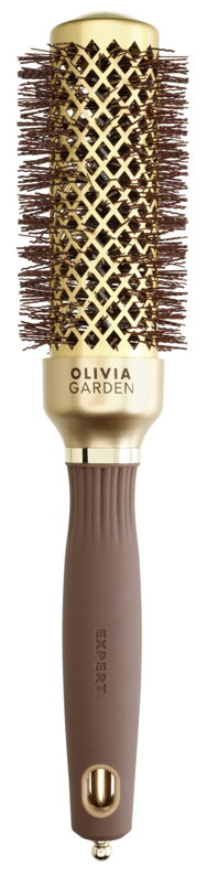 OLIVIA GARDEN 35 mm Expert BlowOut Shine Gold kefa na vlasy OLIVIA GARDEN 35 mm Expert BlowOut Shine Gold kefa na vlasy