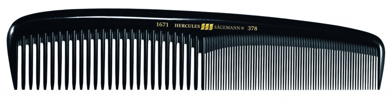HERCULES 1671-378 hrebeň na vlasy 7,5" - 19,1 cm